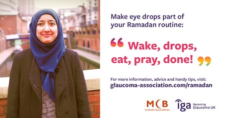 eye drops at Ramadan